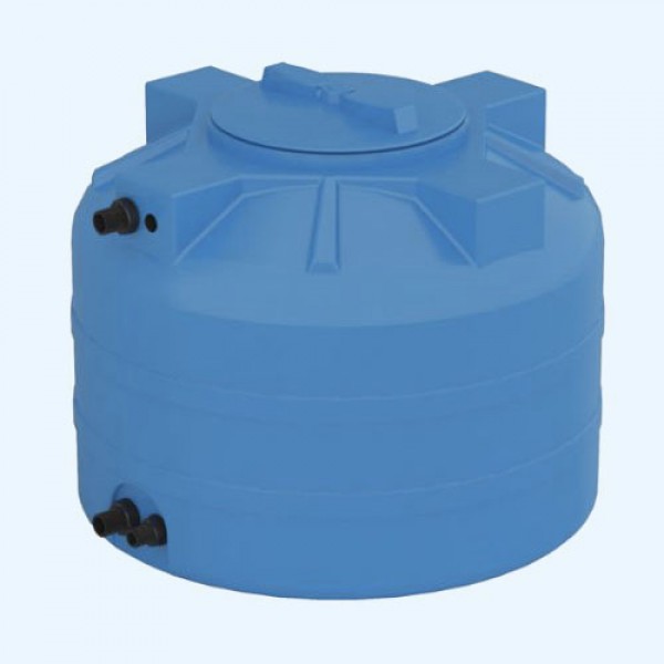 Бак пластиковый для воды Aquatech ATV-200 200 л с поплавком (черный), шт
